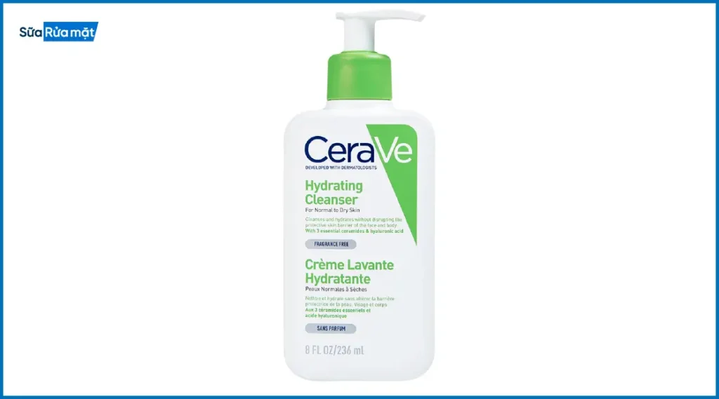 Cerave Hydrating Cleanser – Giải Pháp Dịu Nhẹ Cho Da Khô Và Nhạy Cảm